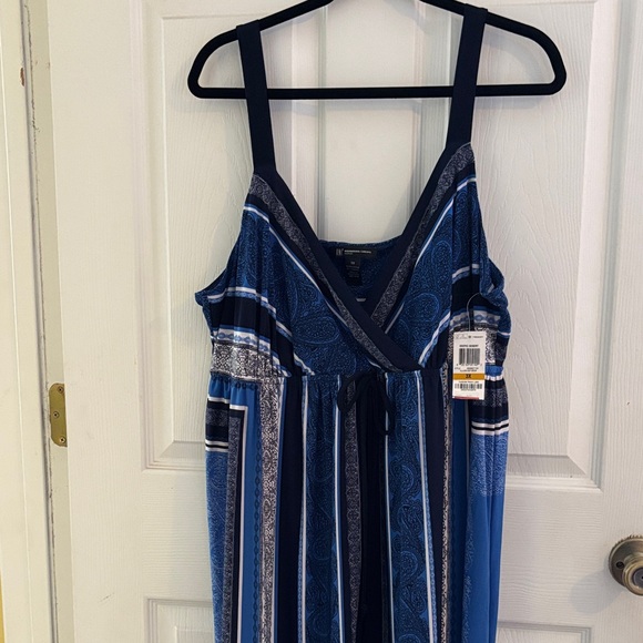 INC International Concepts Dresses & Skirts - INC International Concepts Blue Maxi Dress